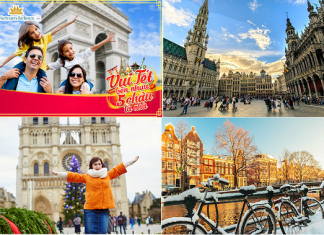 Du lịch Luxembourg tết tham quan Pháo đài Fort Thungen có kiến trúc khá độc đáo